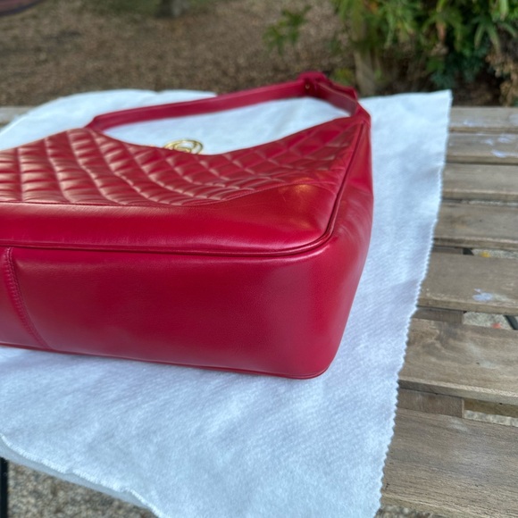 Excellent vintage Chanel lambskin large hobo with original dustbag - Picture 9 of 13